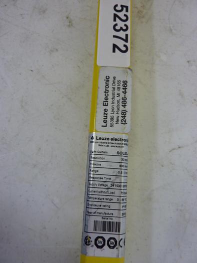 Used LEUZE Light Curtain Transmitter SD4T30-900 #52372