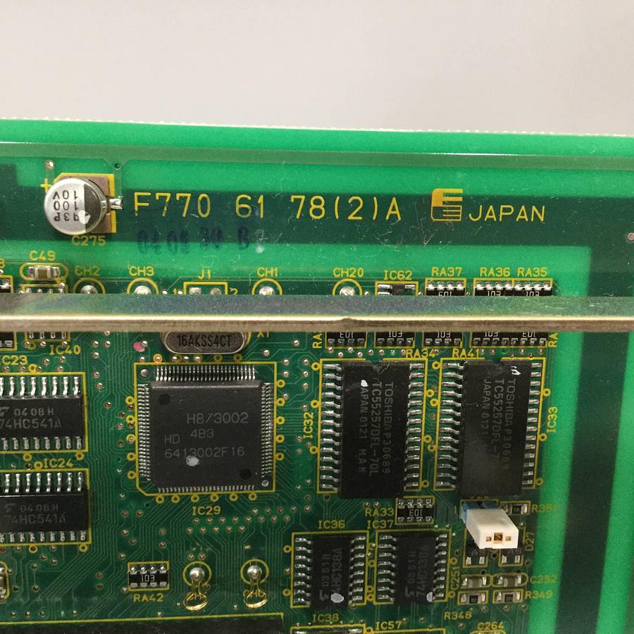 Used FUJI ELECTRIC Circuit Board F770 61 78(2)A