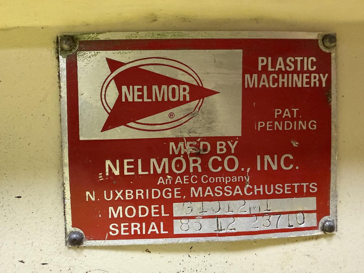Used DNL / NOT CLEANED NELMOR GRINDER GRANULATOR G1012M1 USED