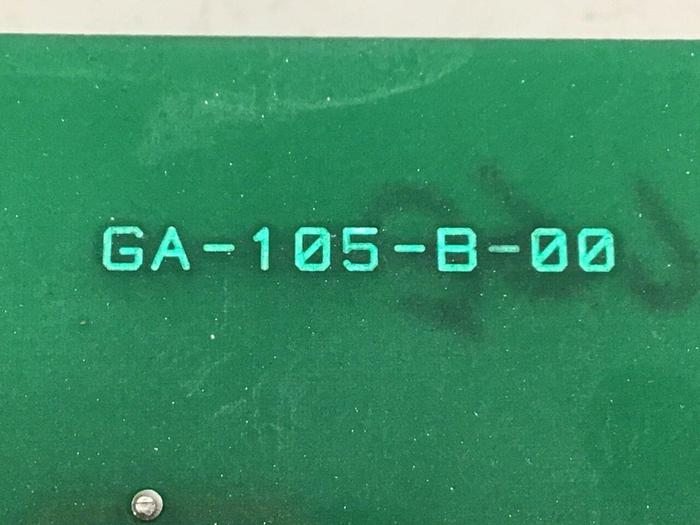Used GAMMAFLUX Circuit Board GA-105-B-00 #113547