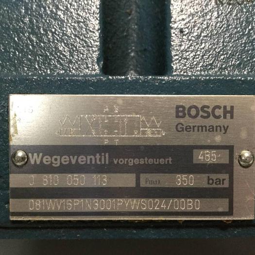 Used BOSCH Valves 0 810 050 113 Used