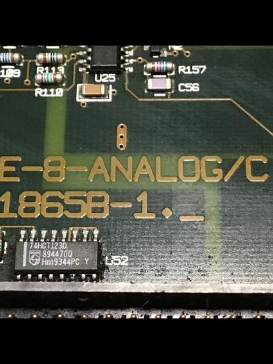 Used KEBA Engel 18658-1 Circuit Board E-8-ANALOG/C 1865B-1 #144041