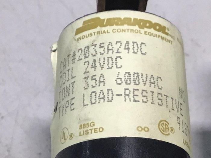 Used DURAKOOL Contactor Relay 2035A24DC Used