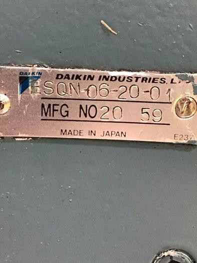 Used DAIKIN Piston Pump NR50SAES-BRX-10S14 Used