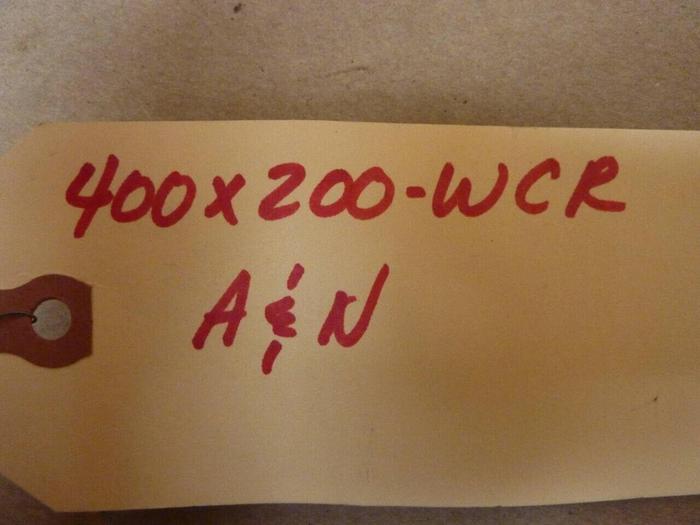 Used A & N CORPORATION Weld Fitting 400X200-WCR #39814