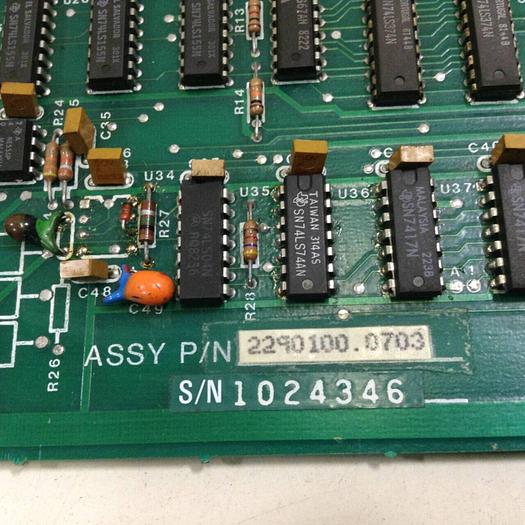 Used QMS Circuit Board 2290100.0703 #81603