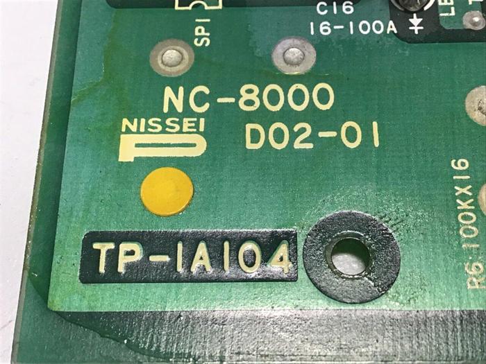 Used NISSEI Circuit Board DO2-01 NC8000 TP-IA104 Used