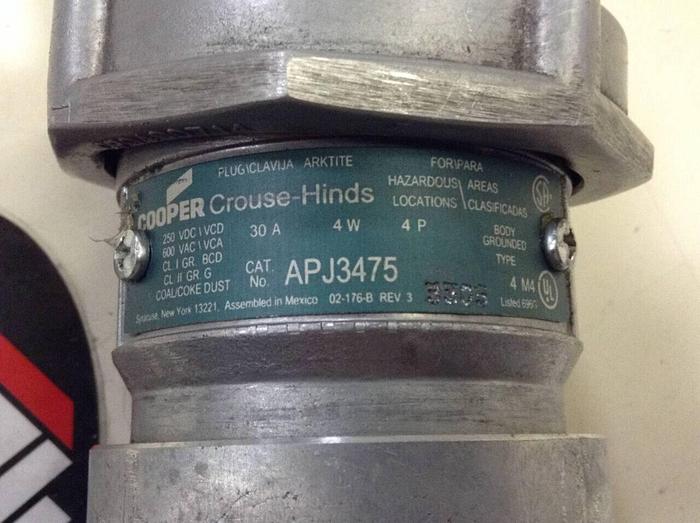 Used COOPER Plug / Receptacle APJ3475 #75955