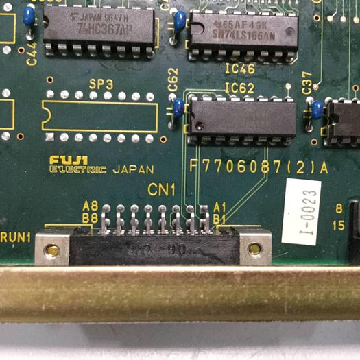 Used FUJI ELECTRIC CPU Card F7706087(2)A Used