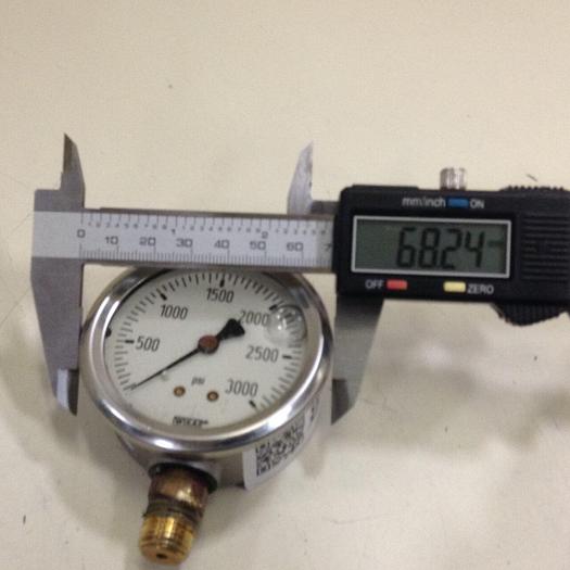 Used WIKA Pressure Gauge GAUGE299 #84299