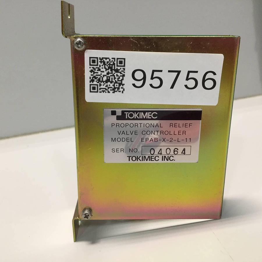 Used TOKIMEC Proportional Relief Valve Controller EPAB-X-2-L-11 Used