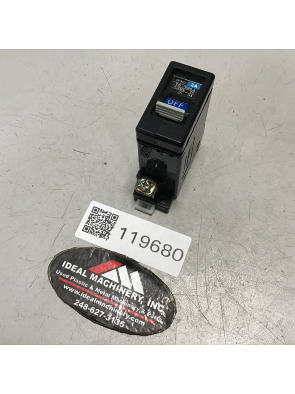 Used FUJI ELECTRIC Circuit Protector CP31D-2A USED