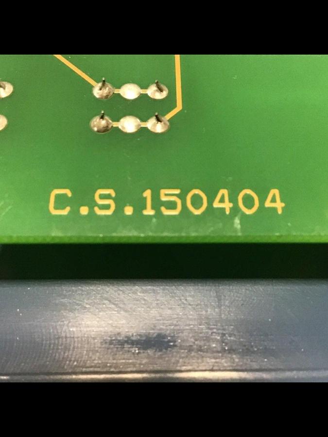 Used MORETTO Control Panel SX SINCRO DRYER PANEL #111667