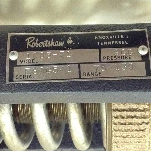 Used ROBERTSHAW Temperature Regulator 1003-E1 #74894