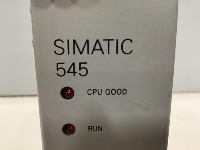 Used SIEMENS Processor Card 545-1104 Used