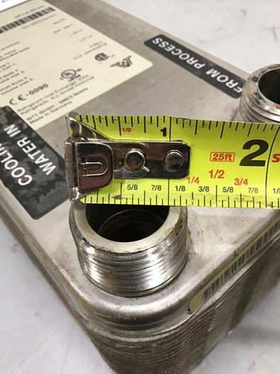 Used WTT Brazed Plate Heat Exchanger WP4-40 #122963