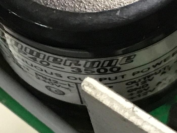 Used MOLD MASTER Power Supply MAP40-3500 USED