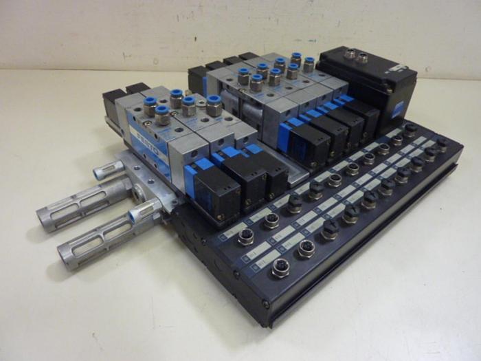 Used FESTO Control Block / Valve Terminal IFB8-02 #61260
