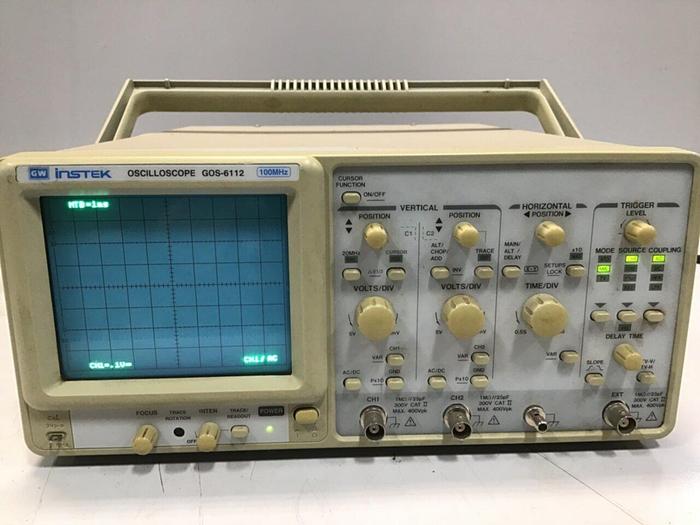 Used GW INSTEK Oscilloscope GOS-6112 #119526
