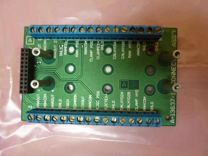 Used BARBER COLMAN Connector Assembly PC Board A-13637-1 #105373