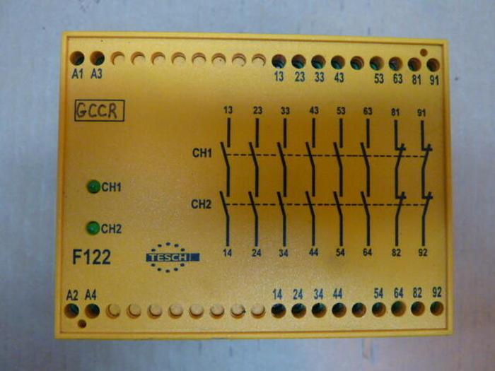 Used TESCH Relay F122X04 #22884