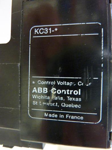 Used ABB Relay Contactor KC31 #43694