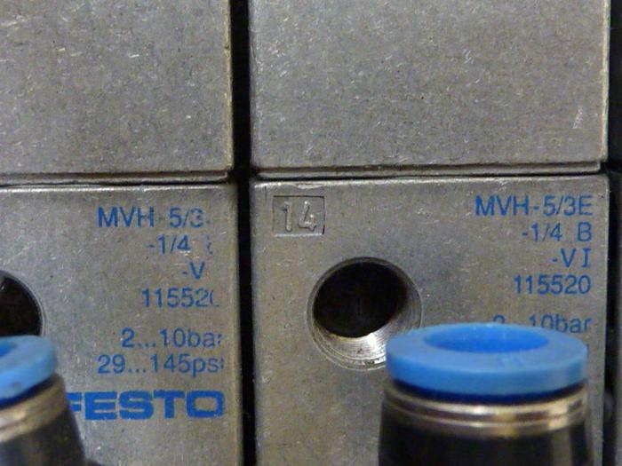 Used FESTO Control Block / Valve Terminal IFB8-02 #52747