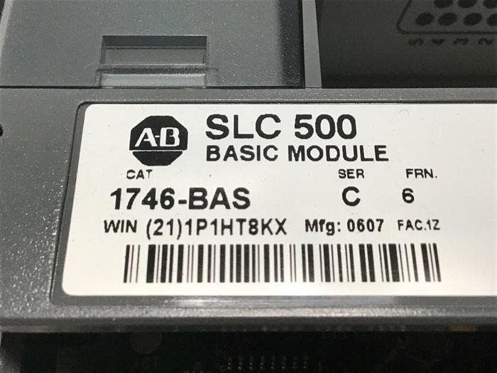 Used ALLEN BRADLEY Slot Card 1746-BAS SER C Used
