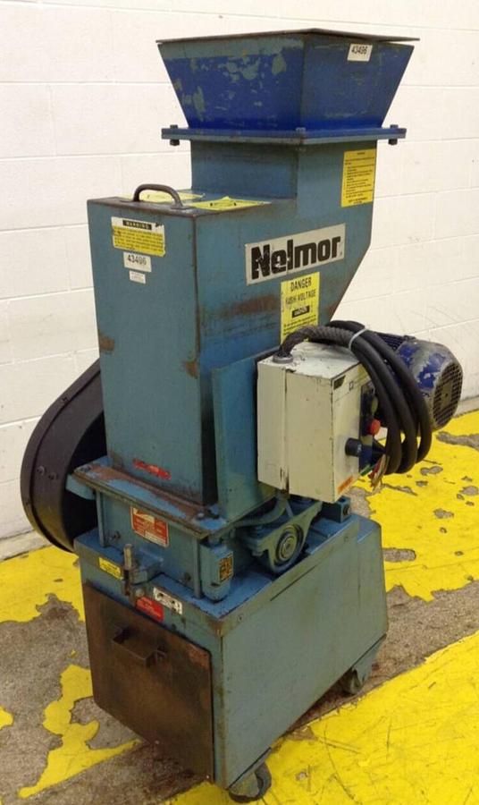 Used NELMOR 3 HP Grinder Granulator G810LS 3 HP USED