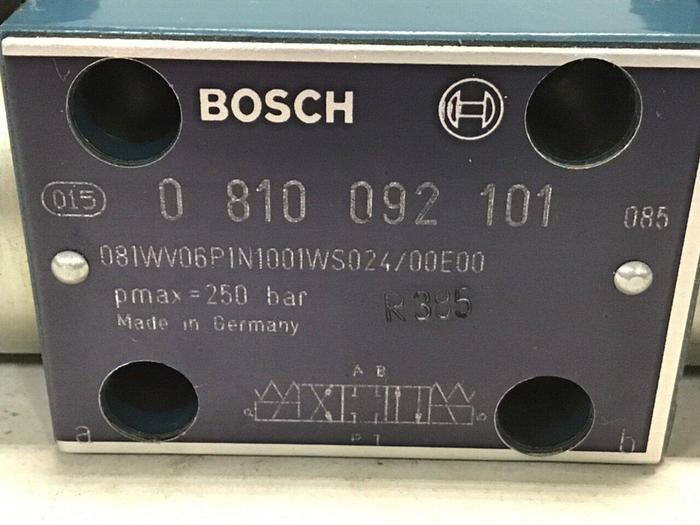 Used BOSCH Valve 0 810 092 101 #142042