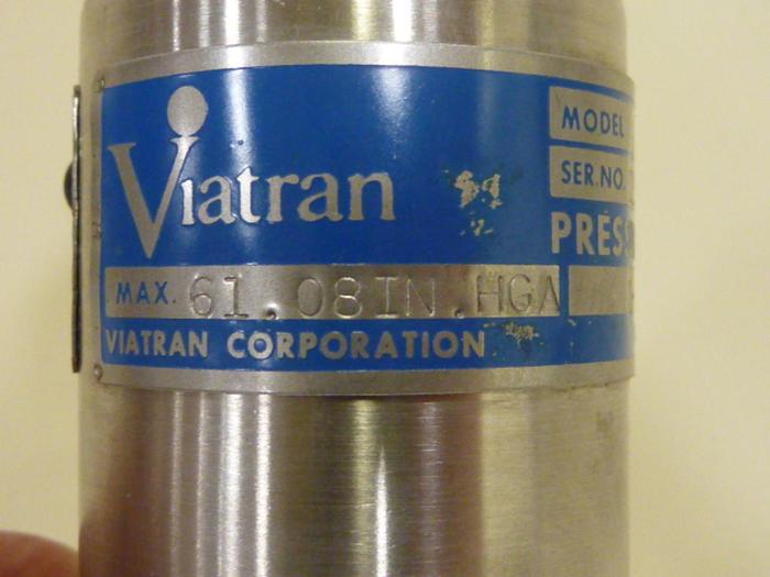 Used VIATRAN Pressure Transducer 318-24 #54369