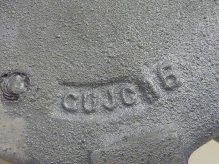 Used CROUSE HINDS Explosion Proof Conduit Box CUJC 16 #65594