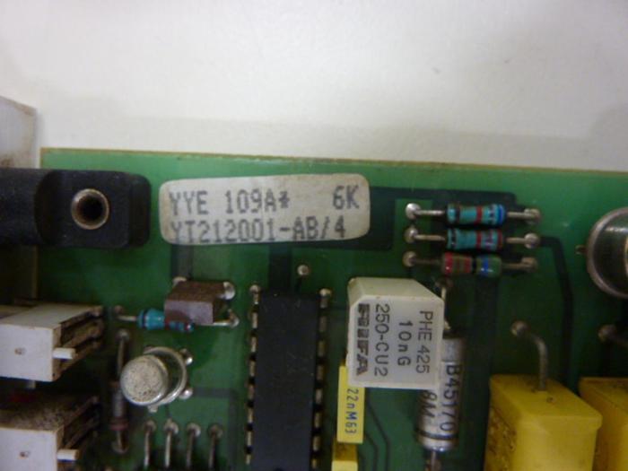 Used ASEA BROWN BOVERI Robot Card Module YT212001-AB/4 #48727