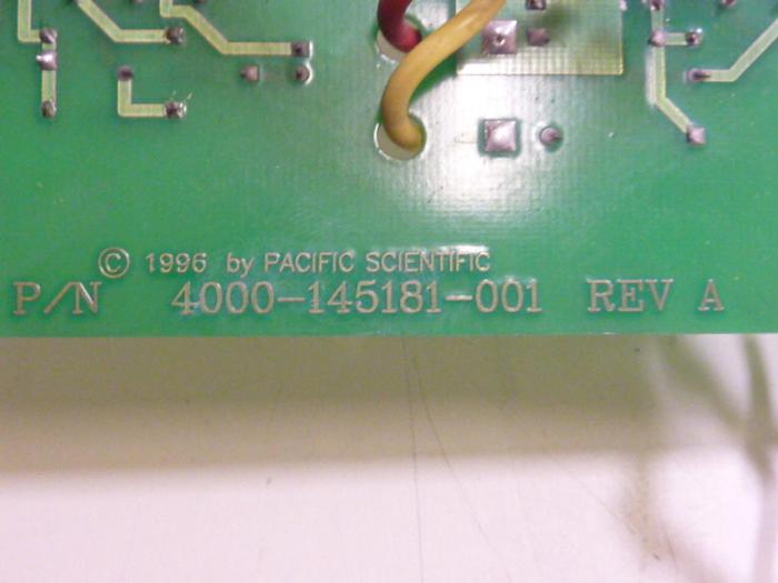 Used PACIFIC SCIENTIFIC IGBT Driver 4001-145181-002 REV D #62942