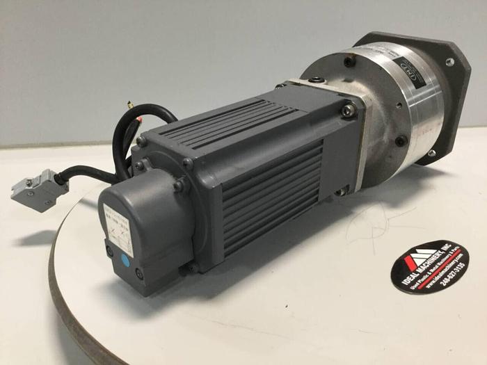 Used MITSUBISHI Servo Motor w/ Gear Motor HA-FH33B Used