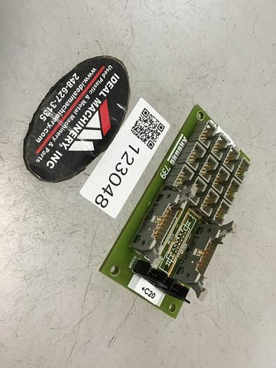 Used ARBURG Circuit Board ARB 739 #123048