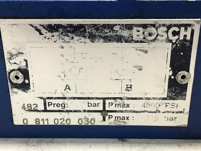 Used BOSCH Valve 0 811 020 030 Used