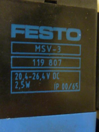 Used FESTO Control Block / Valve Terminal IFB8-02 #52838