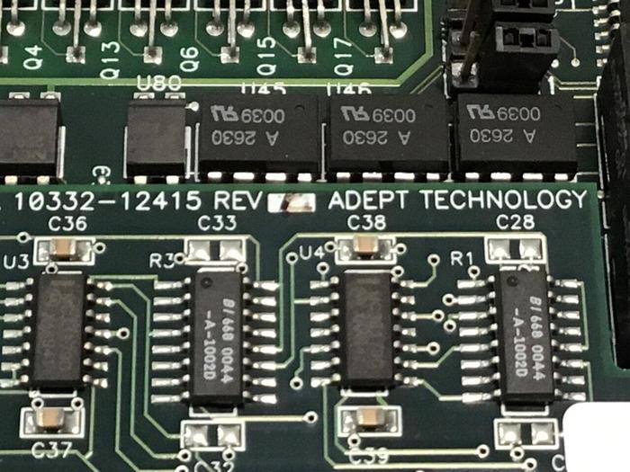 Used ADEPT Circuit Board 10332-12410 #135918
