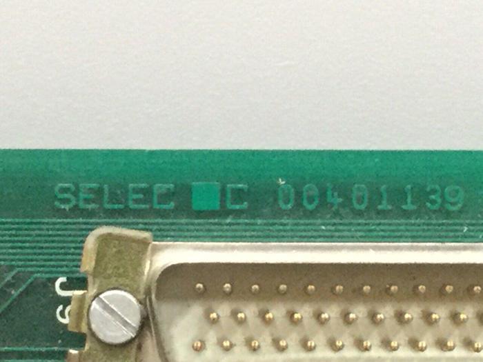 Used SELEC Circuit Board 00401139 #103776