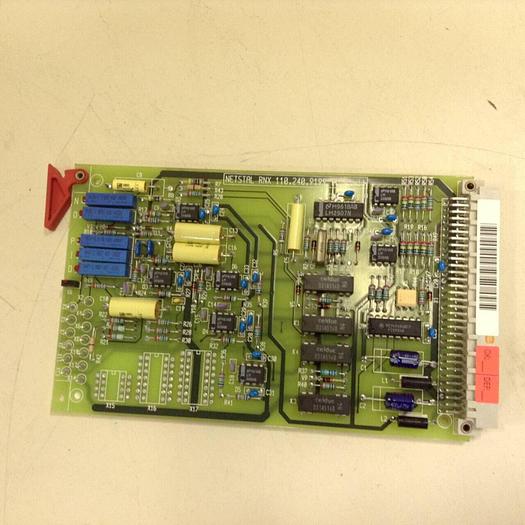 Used NETSTAL Circuit Board RNX 110.240.9199 #77960