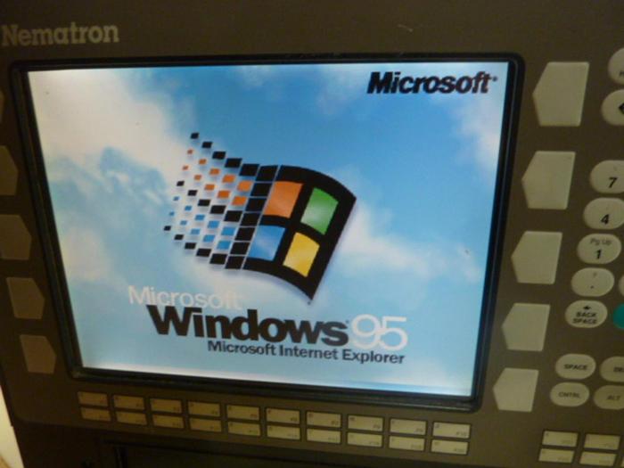 Used NEMATRON CORP Operator Panel IC63A1-J8310361 Used