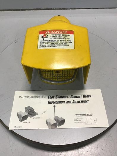 Used AUTOMATION DIRECT Foot Switch APS1211 #129434