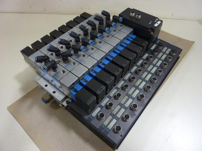 Used FESTO Control Block / Valve Terminal IFB8-02 #52747