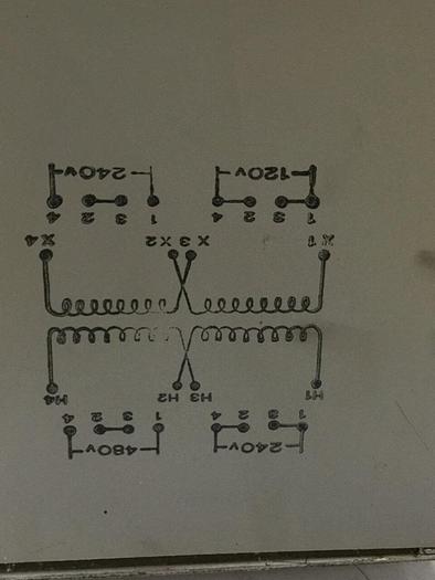 Used GENERAL SIGNAL 2 kVA Transformer HS1F2A #117275