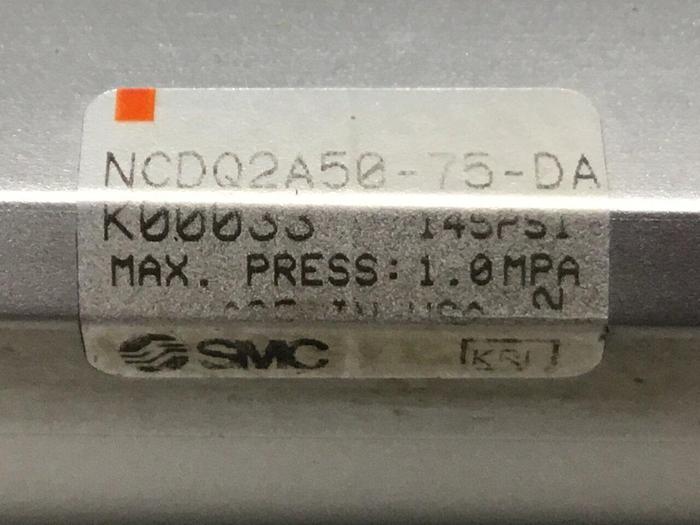 Used SMC Cylinder NCDQ2A50-75-DA-K00033 #124227