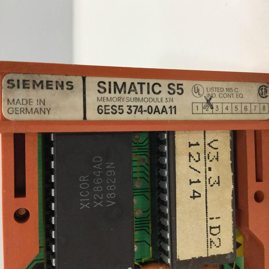 Used SIEMENS Memory Submodule 6ES5 374-0AA11 Used