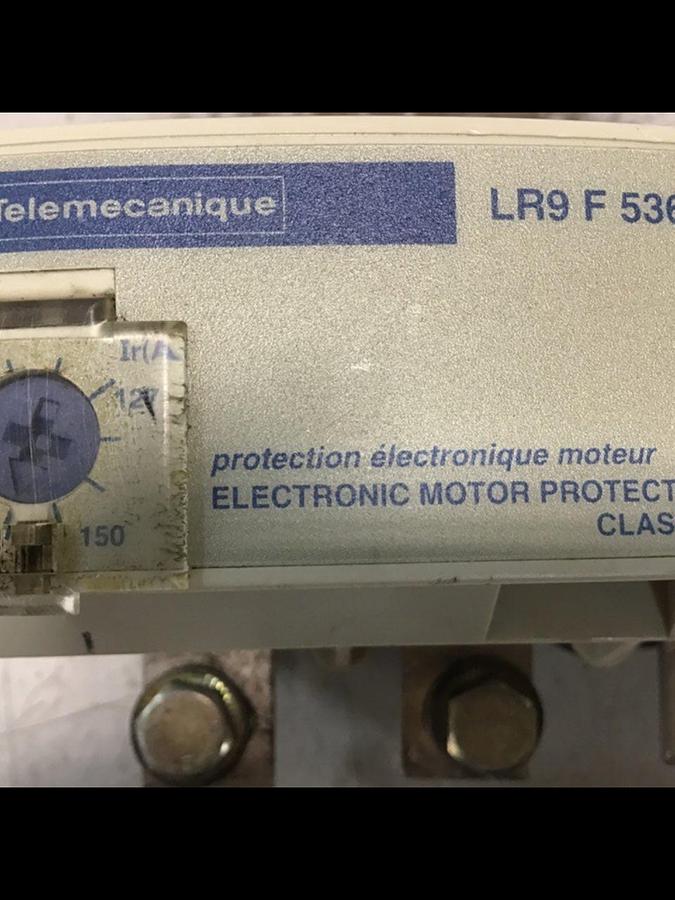 Used TELEMECANIQUE Overload Relay LR9F5369 USED