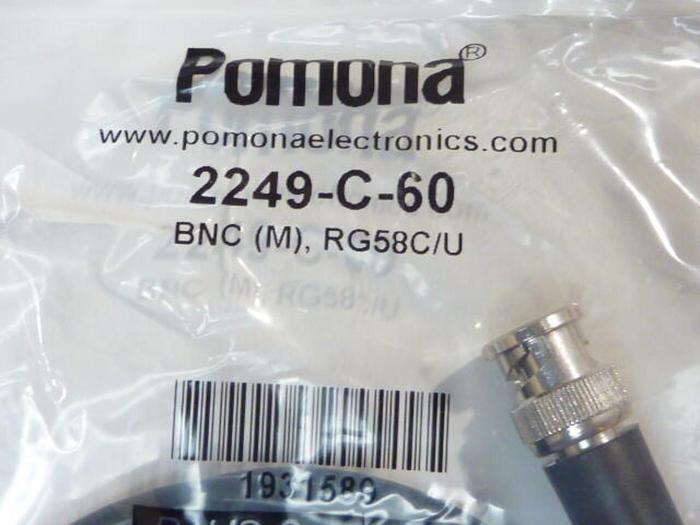 POMONA ELECTRONICS Cable 2249-C-60 #39437
