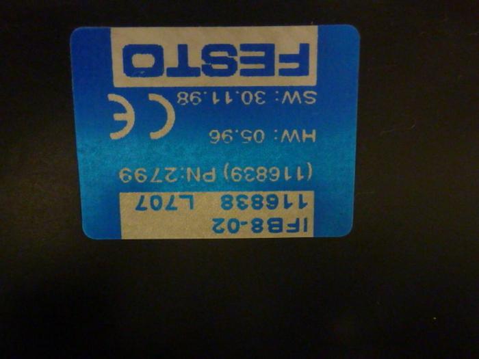 Used FESTO Control Block / Valve Terminal IFB8-02 #61264